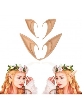 1 Pair Brown Elf Fairy Ears