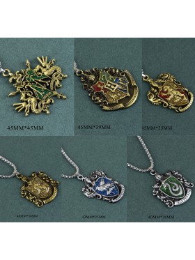 Harry Potter Hogwarts School Necklace Book Week