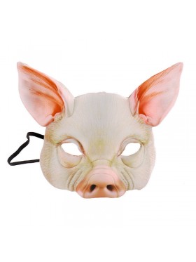 Animal Pig Farm Mask Masquerade