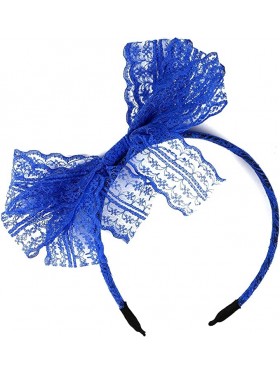 80s Party Headband Blue