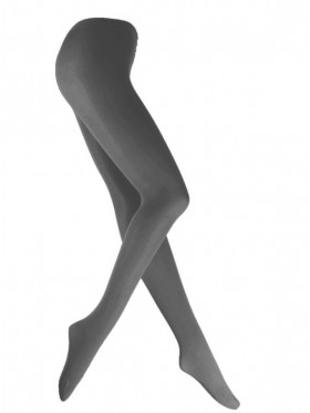Dark Grey 80s 70s Disco Opaque Womens Pantyhose Stockings Hosiery Tights 80 Denier