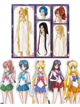 Girl Sailor Moon Cosplay Costume Wig