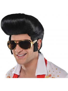 Elvis Presley Wig Glasses Accessories Set