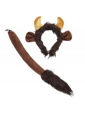 Bull Headband Tail Set Animal