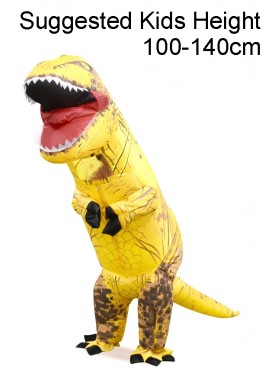 Child Yellow T-REX Costume
