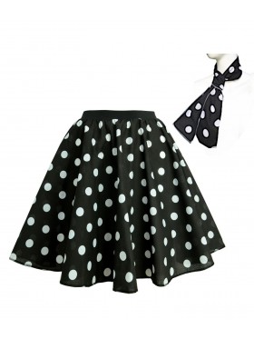 Ladies 1950's Rock n Roll Dot Style skirt