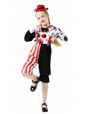 Kids Halloween Clown Costume