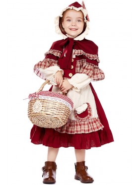 Girls Little Red Riding Hood Book Week Costume