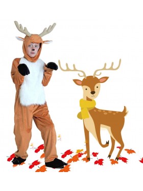Kids Deer Jumpsuit Animal Costume