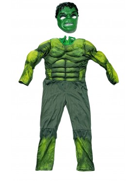 Kids Hulk Jumpsuit + Mask