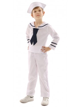 Navy Sailor Sea Marine Kid Costume