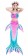 Kids Mermaid Tail Swimsuit Costume with Monofin tt2026-4