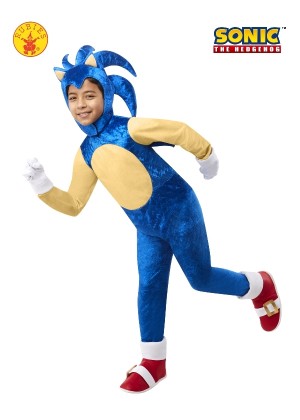 Kids Sonic the Hedgehog Blue Costume cl1000073