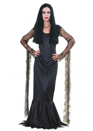 The Addams Family Morticia Adult Licensed Costume Halloween