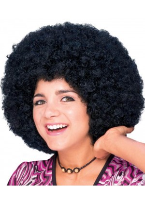 Afro Black 60s 70s Disco Pimp Hippie Costume Men Women Wigs