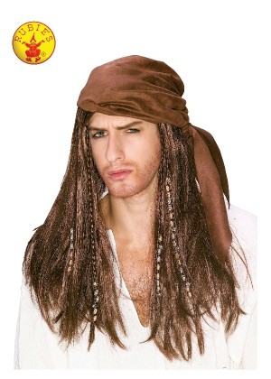 Halloween Caribbean Pirate Wig cl51181