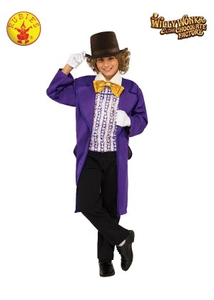 Kids Willy Wonka Chocolate Factory Costume cl620933