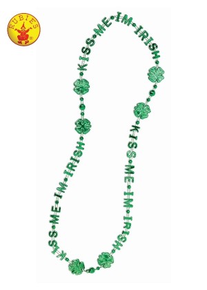 Kiss Me I'm Irish St Patrick's Day Beads cl65497