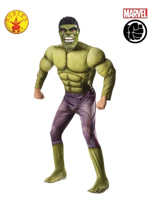 Mens Hulk Deluxe Costume 