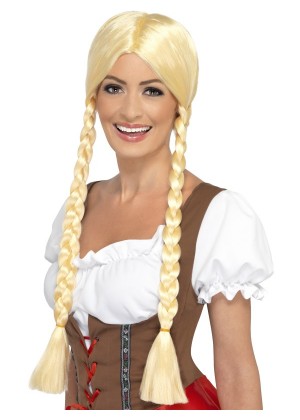 Blonde Beer Maid Schoolgirl Wigs 21817