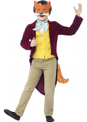 Roald Dahl Fantastic Mr Fox Costume Boys World Book Week Fancy Dress Kids Child