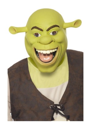Shrek Latex Mask Halloween cs37188