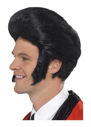50's Quiff King Wig  Accessory