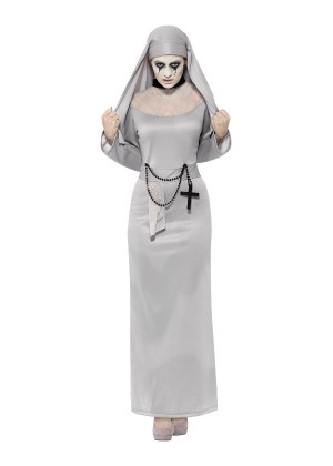 Ladies Gothic Nun Costume cs43728