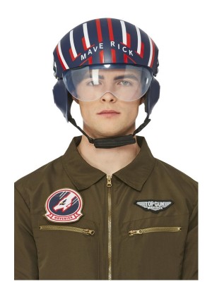 Top Gun Maverick Pilot Helmet Costume Accessories cs52557
