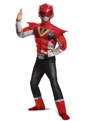 Red Ranger Beast Morpher Morph-x Costume  ds104799