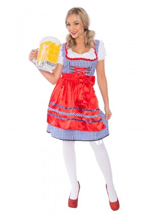 Ladies Oktoberfest Gretchen Costume lh175-2