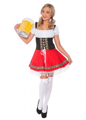 Ladies Oktoberfest Bavarian Costume lh301r