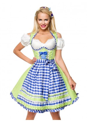 Ladies Oktoberfest Gretchen Costume lh324g