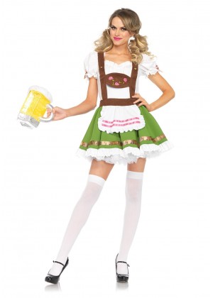 Beer Maid Vintage costume lh325