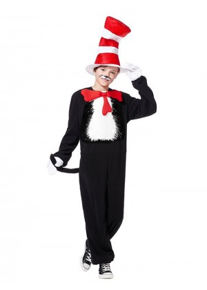 Kids Dr Seuss Cat In The Hat Costume PP1003