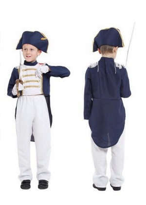 Pirate Jack Sparrow Captain Caribbean Buccaneer Boys Costume