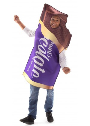 Chocolate Bar Cosplay Funny Costume lp1165