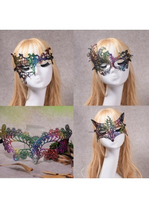 Venetian Carnival Ladies Masquerade Lace Mask