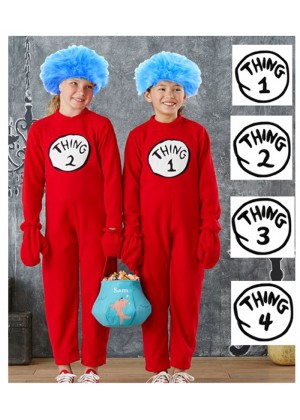 Kids DR SEUSS CAT IN THE HAT COSTUME pp1008