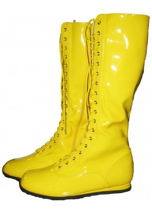 Yellow Go Go Boots 