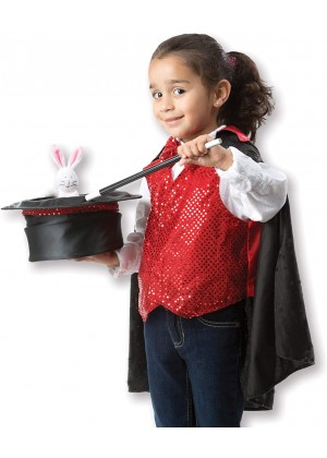 4 Pcs Kids Magician Costume Set th021