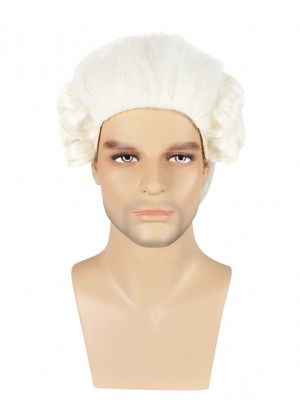 Adult Judge Lawyer Colonial Wig  tt1149