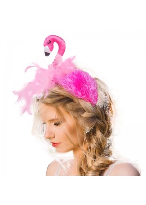 Pink Flamingo Animal Headpiece tt1175