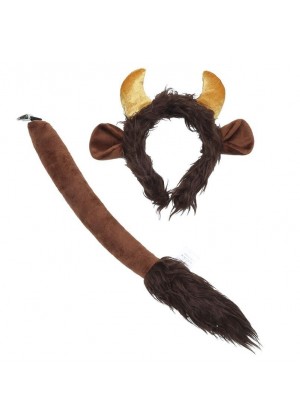 Bull Headband Tail Set Animal tt1206-4