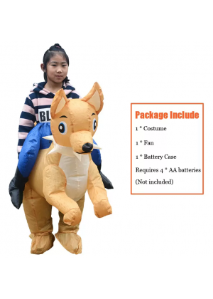 Kids Inflatable Dog Rider on Halloween Costume tt2069kids