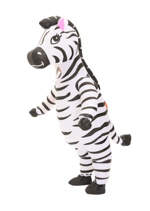 Mens Inflatable Zebra Costume tt2093