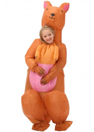 Kids Kangaroo Inflatable Animal Costume