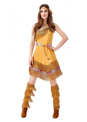 Ladies Native American Costume tt3146