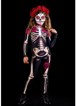 Kids Skull Skeleton Jumpsuit tt3255kid