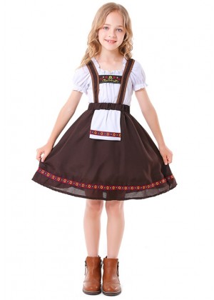 Girls Oktoberfest Beer Maid Bavarian Costume tt3333